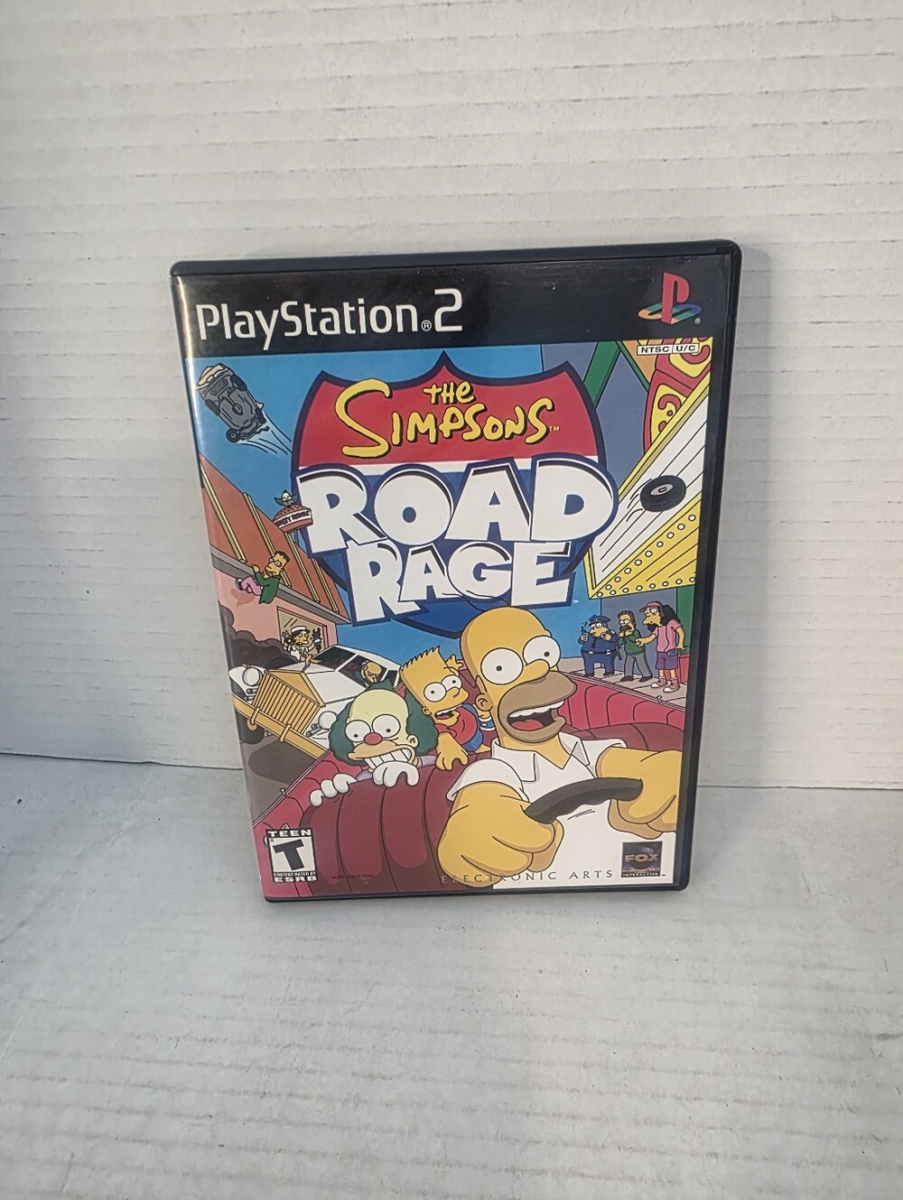 The Simpsons Road Rage (2001) for Sony PlayStation 2 PS2 Complete Manual CIB